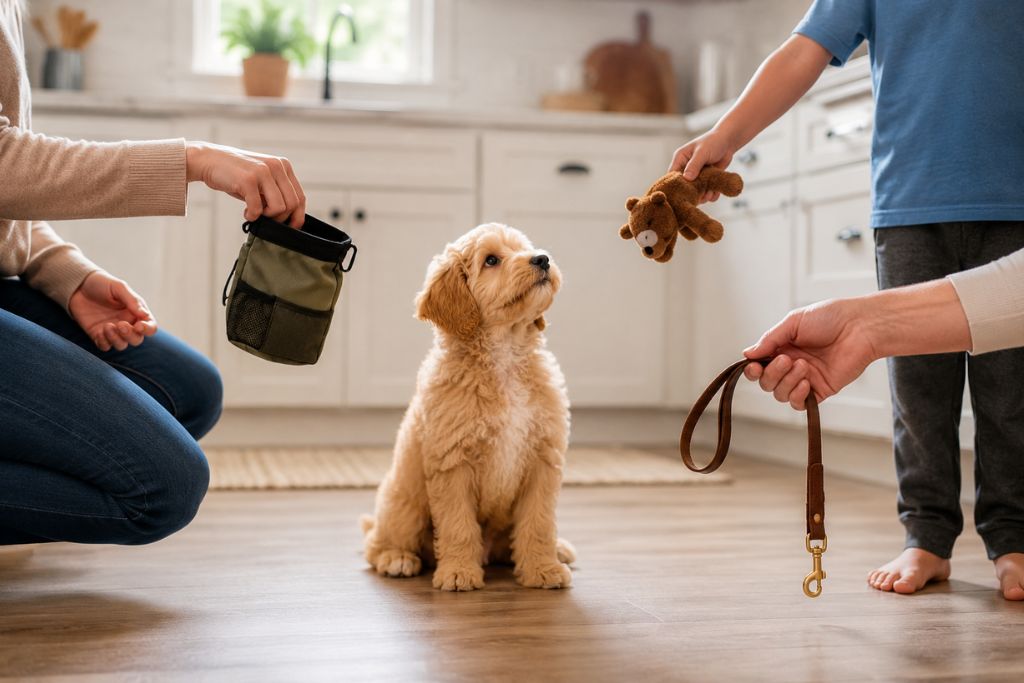 Should Everyone in the Family Train the Puppy